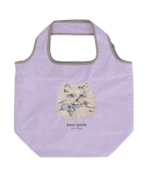 Kate spade ねこ　パーティバッグ Amazon | Kate Spade New York Pitch Purrfect 3D 猫 ファジー クロス