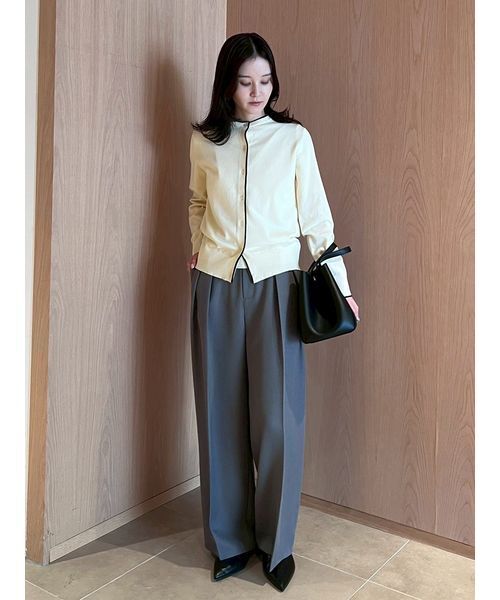 「Mila Owen」 ニットアンサンブル F ピンク レディース_画像3