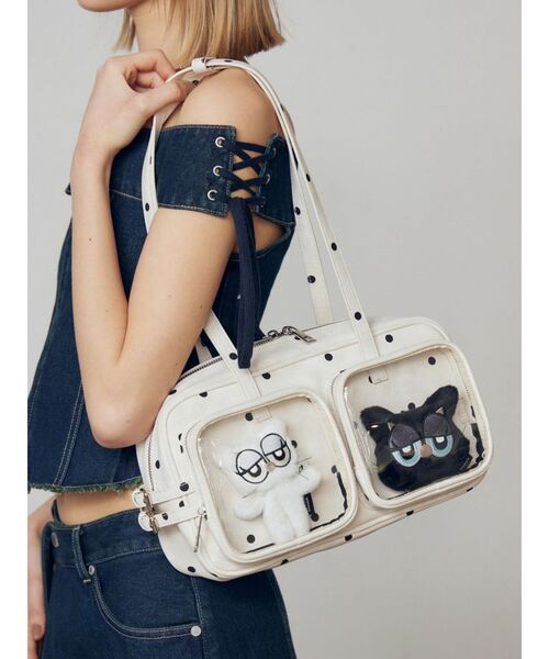 EMODA（エモダ） ポーチ MOOA EMMA FACE MINI POUCH レディース