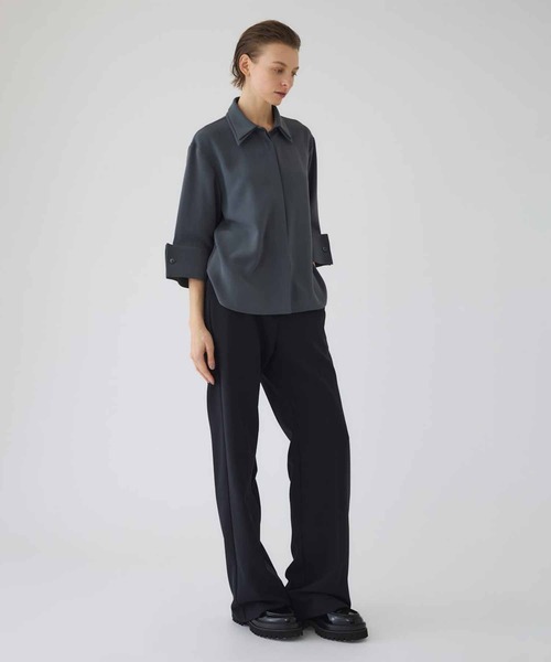RIM.ARK ダブルショルダーシャツ RIM.ARK ブラウス シャツ 「RIM.ARK/リムアーク」W-collar classical