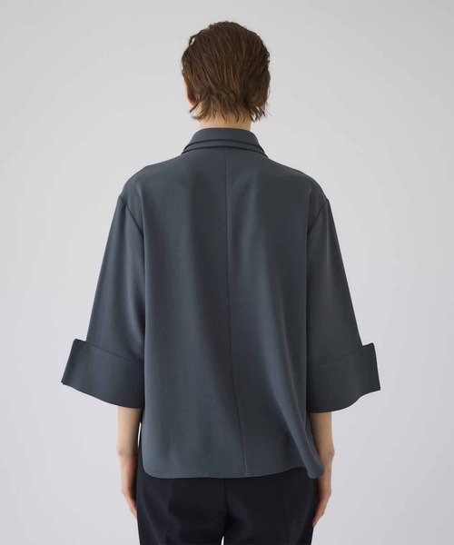 RIM.ARK ブラウス シャツ 「RIM.ARK/リムアーク」W-collar classical