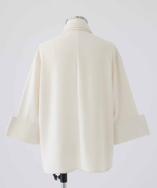 RIM.ARK ブラウス シャツ 「RIM.ARK/リムアーク」W-collar classical