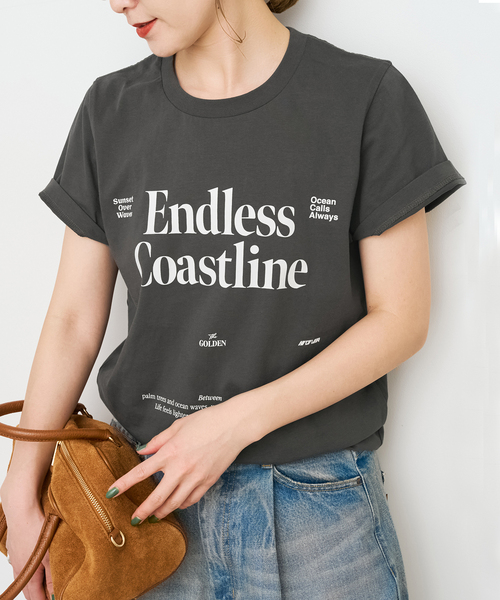 Spick and Span Tシャツ Spick＆Span（スピック アンド スパン） tシャツ コンパクトロゴT