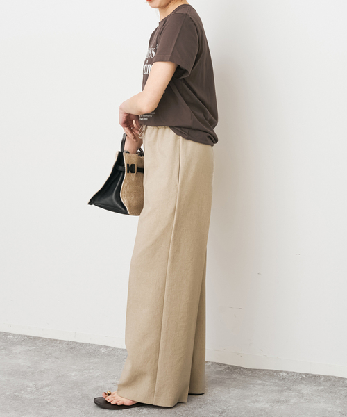 Spick＆Span（スピック アンド スパン） tシャツ 半袖 コンパクトロゴT