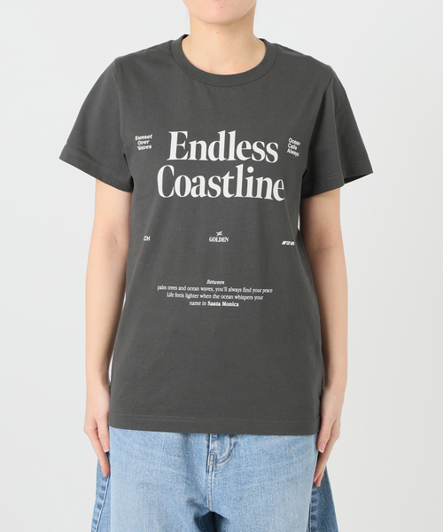 Spick＆Span（スピック アンド スパン） tシャツ 半袖 コンパクトロゴT