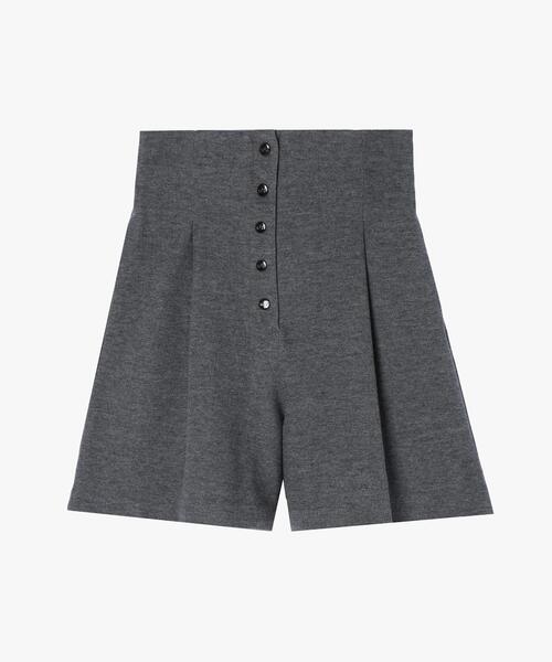 「To b. by agnes b.」 ショートパンツ 40 グレー系その他 レディースの画像