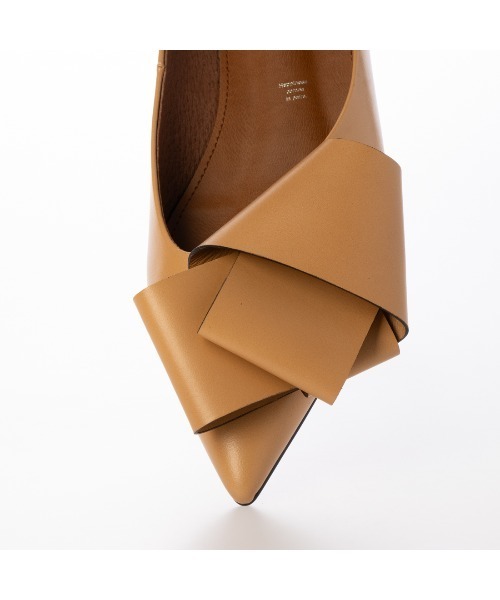 「Mode et Jacomo」 フラットパンプス 23.5cm ライトブラック レディース_画像6