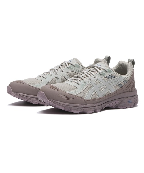 「ASICS」 ローカットスニーカー 24.0cm グレー メンズの画像