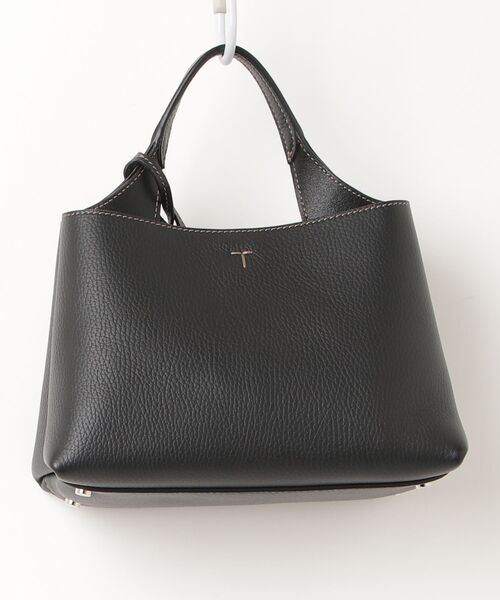 TOD'S（トッズ） マイクロ Tタイムレス 2WAYバッグ - ブラック