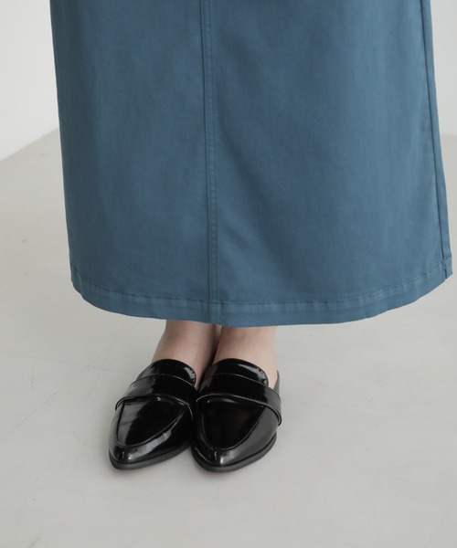 「PICCADILLY」 スカート M ブルーグリーン レディース_画像3