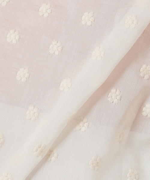 ブラウス シャツ IENA LA BOUCLE Flower ドットブラウス レディースの画像