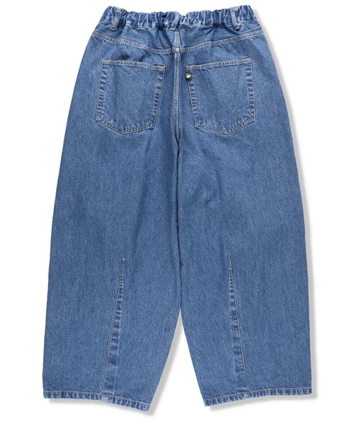 ワイドパンツ ジーンズ 「is-ness/イズネス」5PK BALLOON PANTS(Enzyme Wash) メンズの画像