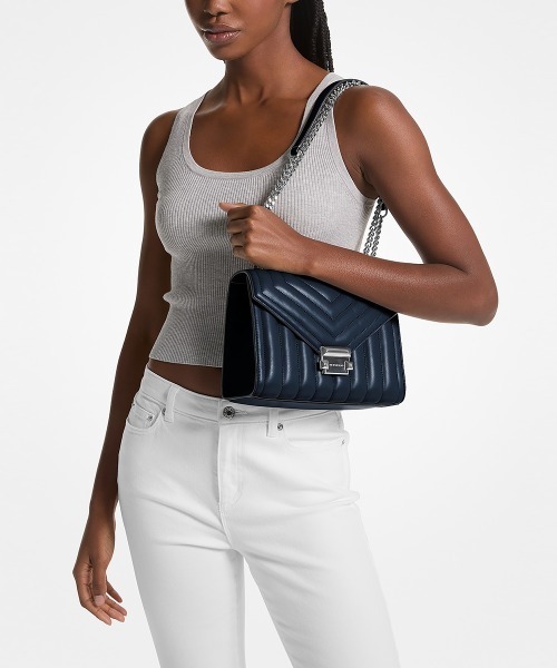 「MICHAEL KORS」 トートバッグ FREE 米国海軍 レディース