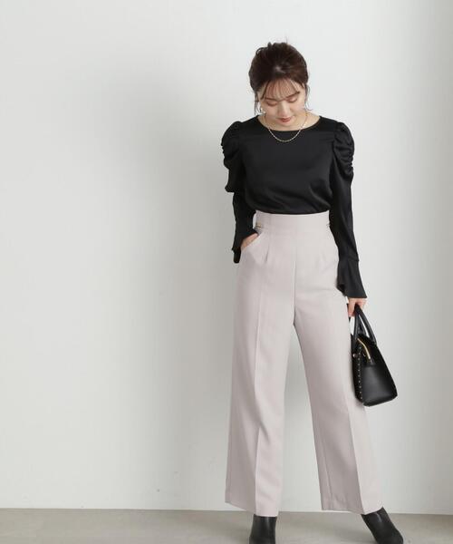 「PROPORTION BODY DRESSING」 長袖ブラウス MEDIUM ホワイト レディース_画像5