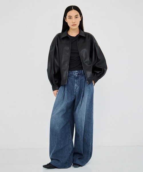 VACHEMENT ブルゾン アウター 「VACHEMENT/ヴァシュモン」ECO レザーG