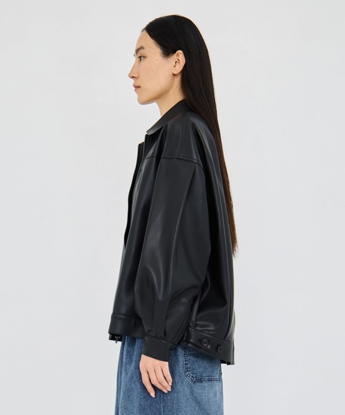 VACHEMENT ブルゾン アウター 「VACHEMENT/ヴァシュモン」ECO レザーG