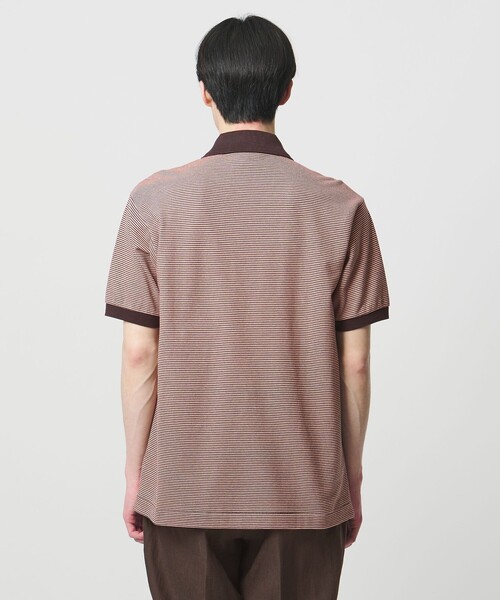 LACOSTE（ラコステ） ポロシャツ 「別注」「LACOSTE」ボーダー