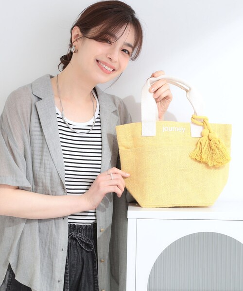 SHOO・LA・RUE（シューラルー） トートバッグ タッセル使いが