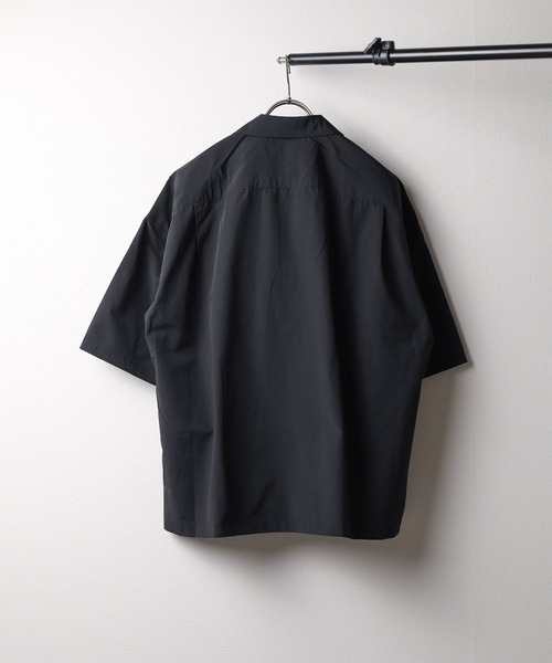 「FRANKLIN & MARSHALL」 半袖シャツ MEDIUM ブラック レディース_画像2