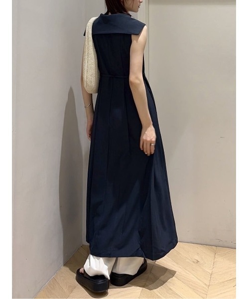 ワンピース ビックカラーパネルラインワンピースの画像