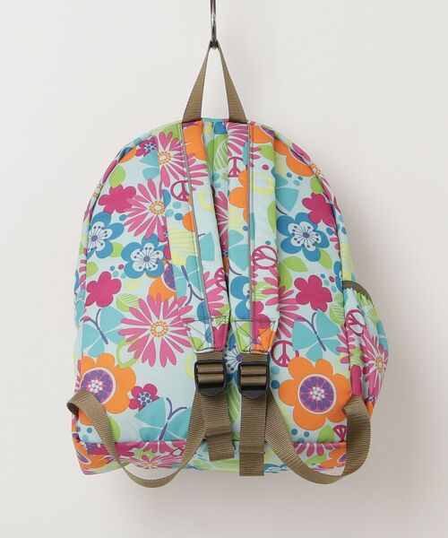 L.L.Bean（エルエルビーン） 花柄リュック - ブルー レディース