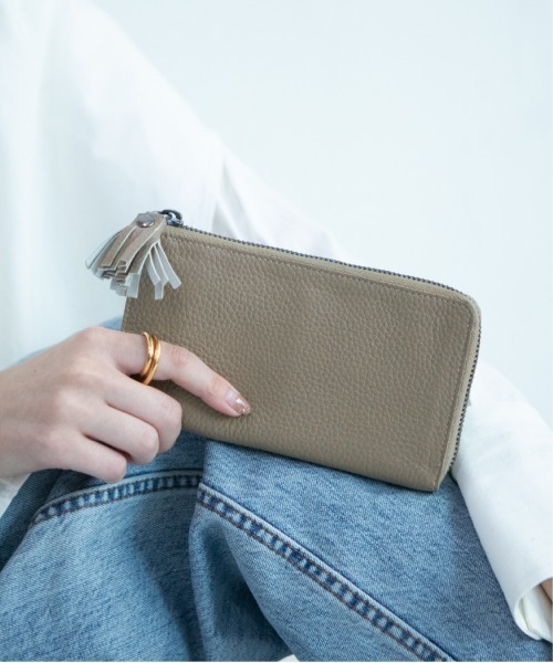 ショルダーバッグ バッグ 長財布 小さい TIDY2.0 MARLE エンボスレザー