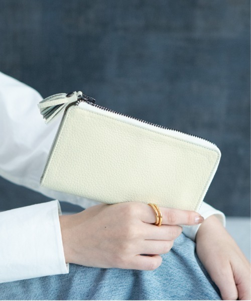 ショルダーバッグ バッグ 長財布 小さい TIDY2.0 MARLE エンボスレザー