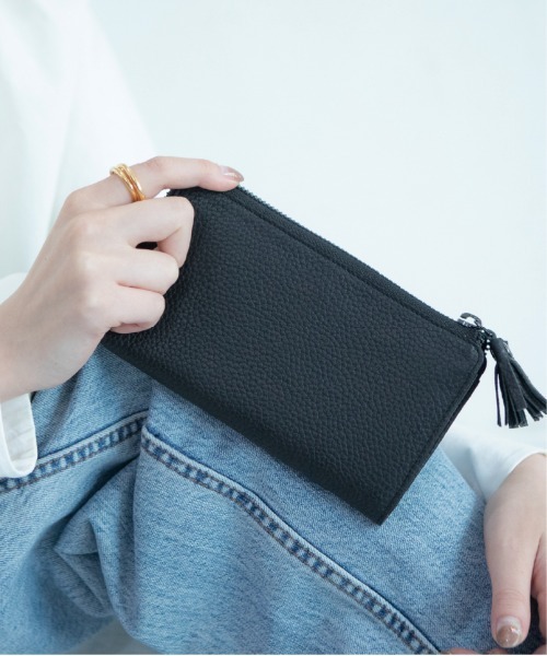 ショルダーバッグ バッグ 長財布 小さい TIDY2.0 MARLE エンボスレザー