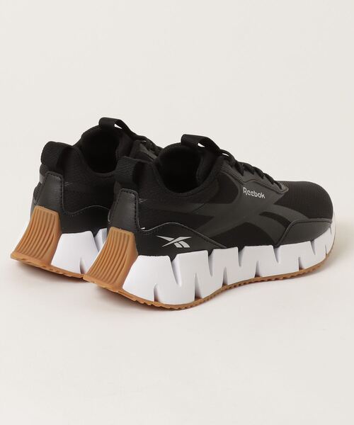「Reebok」 ローカットスニーカー 26.0cm ブラック×ホワイト レディース_画像4