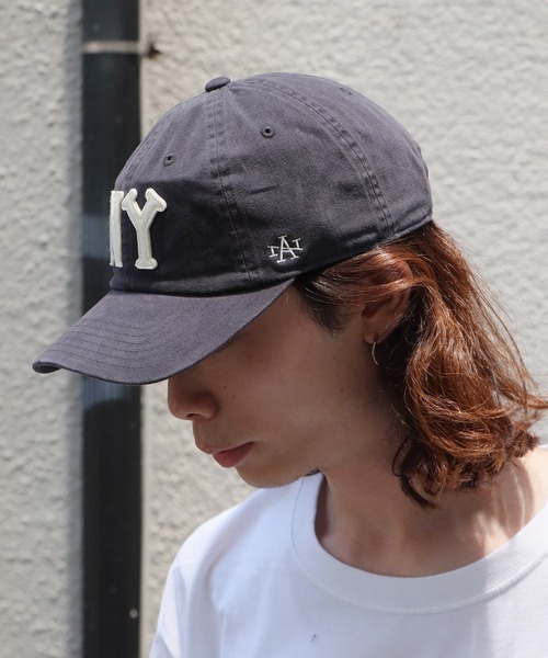 「AMERICAN NEEDLE」 キャップ ONE SIZE ブラック メンズ_画像3
