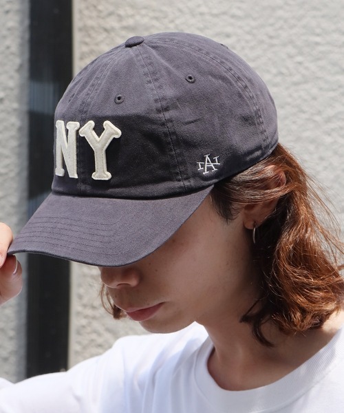 「AMERICAN NEEDLE」 キャップ ONE SIZE ブラック メンズ_画像4