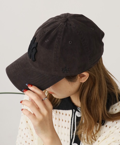 「AMERICAN NEEDLE」 キャップ ONE SIZE ブラック メンズ_画像8