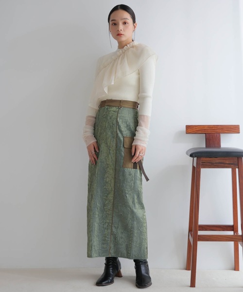 「LADYMADE」 タイトスカート M ブラック レディース_画像2