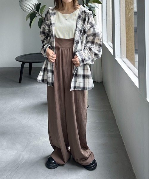 「PILIT」 長袖シャツ MEDIUM ブルー レディース_画像9