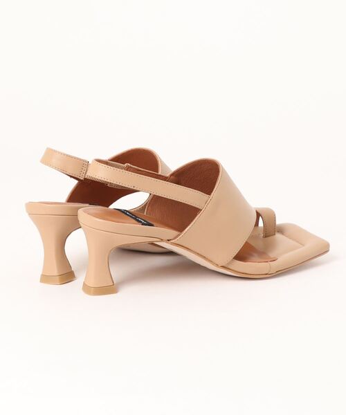 「INTER-CHAUSSURES」 「ANGEL ALARCON」ヒールサンダル 37 ブラック レディース_画像2