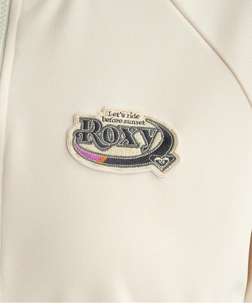 「ROXY」 ジャージブルゾン MEDIUM チャコールグレー レディース_画像7