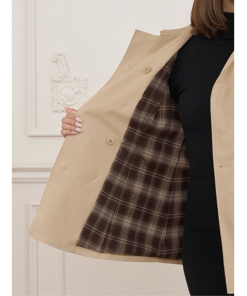 Darich（ダーリッチ） トレンチコート コート ネックリボントレンチ