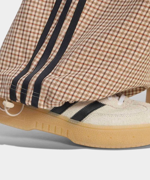 adidas（アディダス） ワイドパンツ パンツ チェック トラウザー