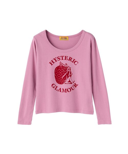 HYSTERIC GLAMOUR ストロベリー チビTシャツ HYSTERIC GLAMOUR（ヒステリックグラマー） tシャツ STRAWBERRY FREAK