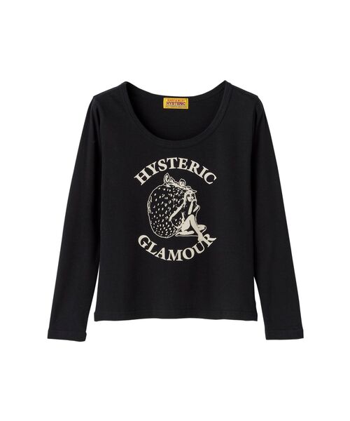 HYSTERIC GLAMOUR ストロベリー チビTシャツ HYSTERIC GLAMOUR（ヒステリックグラマー） tシャツ STRAWBERRY FREAK