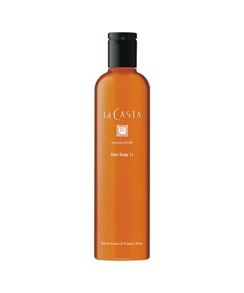 La CASTA ラ・カスタ シャンプー アロマエステ ヘアソープ 11 詰め替え オーガニック 600ml うねり・くせ毛もまとまるツヤ髪へ 日本製 天然アロマ