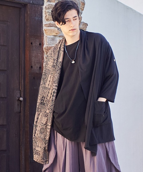 チャイハネ カーディガン 「チャイハネ」パッカブルMEN'S