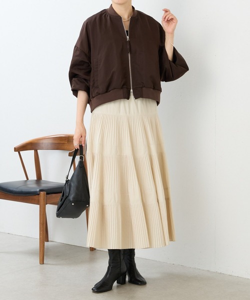 BEARDSLEY（ビアズリー） ロング スカート プリーツティアードスカート