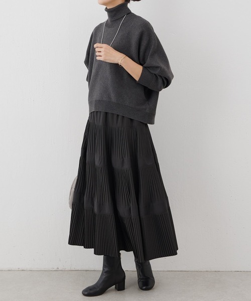 BEARDSLEY（ビアズリー） ロング スカート プリーツティアードスカート