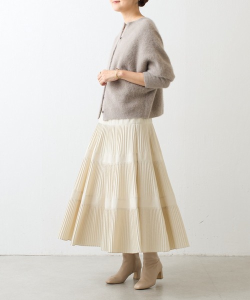 BEARDSLEY（ビアズリー） ロング スカート 「WEB限定販売」プリーツ