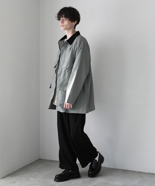 ASTRONOMY カバーオール 2wayハンティングミドルジャケット メンズ