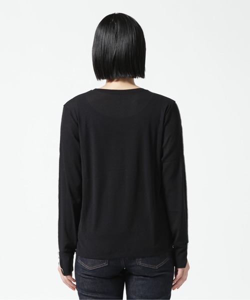 tシャツ DROIT BELLO(ドロイトベロ) シアーメローロングTシャツ レディース DROIT BELLO tシャツ BELLO(ドロイトベロ) シアーメローロングT