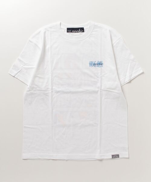 tシャツ 「THE nookie LOVE ひととせなつみ」NACHU SAUNA TEE「WHITE」 レディース メンズ