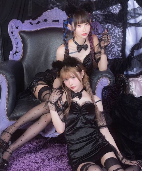 Tika（ティカ） コスプレ コスプレ セクシー ネコ アニマル 黒猫