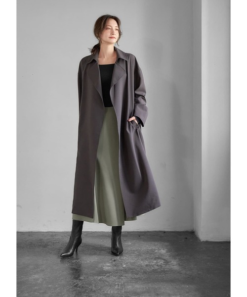 【極美品❗️】オーダートレンチコート STYLE DELI ステンカラーコート 「Made in JAPAN」スッキリ軽量